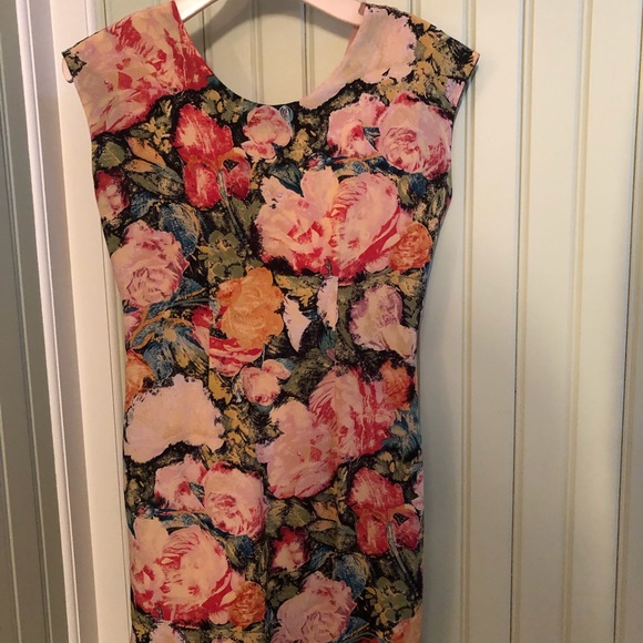 Cynthia Rowley Silk Floral Mini Dress - Picture 8 of 8